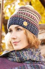 Alpaka Bommel-Mütze DILAYA - 100% Alpaka von Apu Kuntur