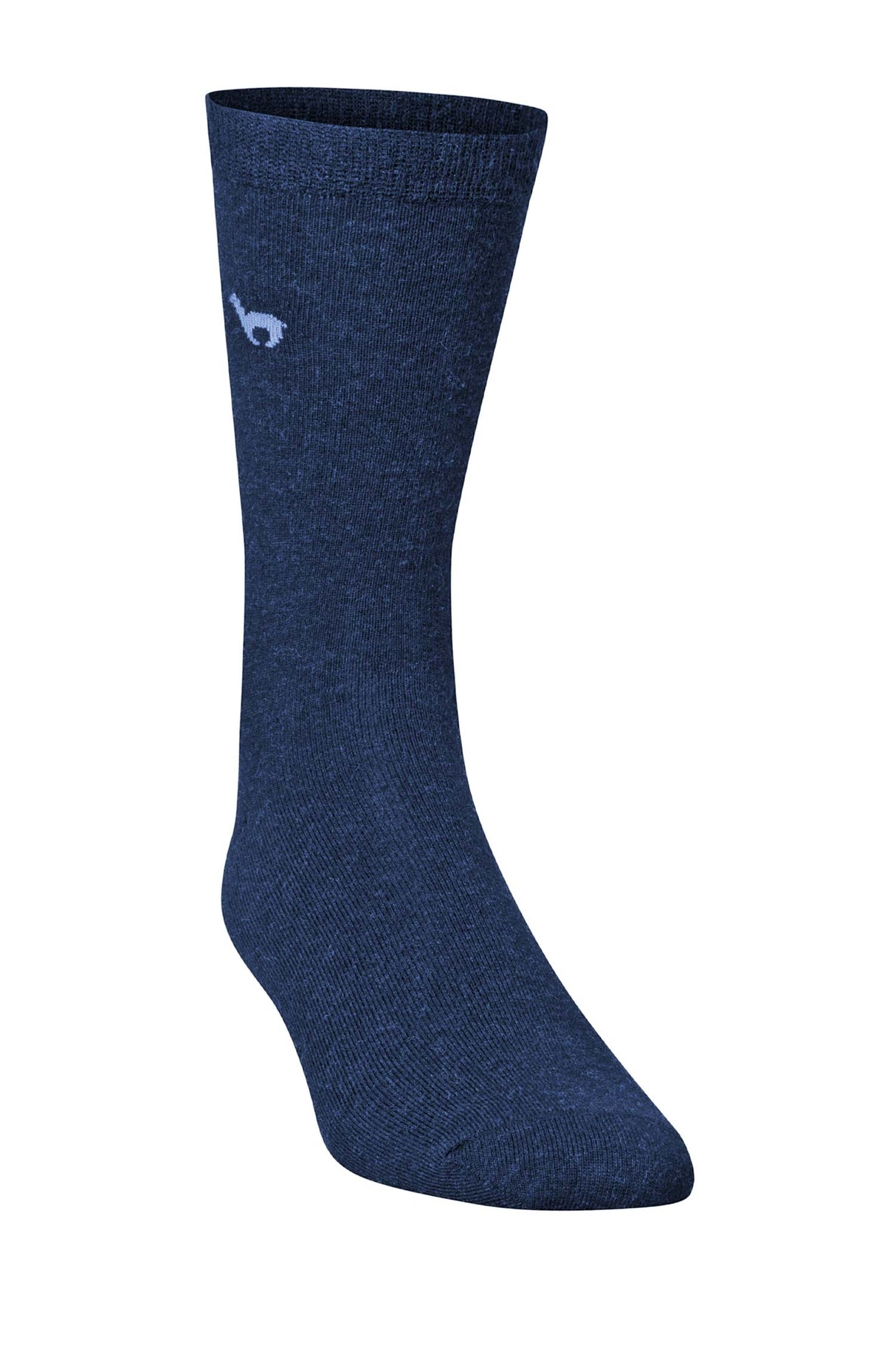 Alpaka Socken BUSINESS PREMIUM - 70% Alpaka saturnblau von Apu Kuntur