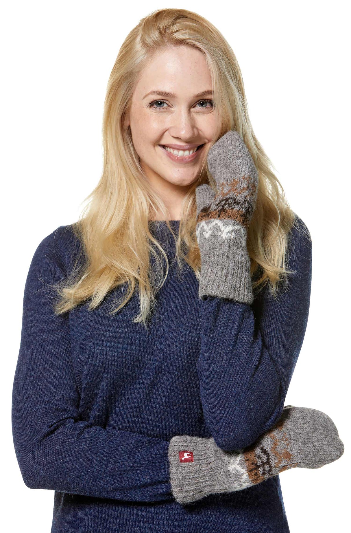 Fausthandschuhe NATURA aus 100% Alpaka Superfine von Apu Kuntur