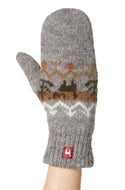 Fausthandschuhe NATURA aus 100% Alpaka Superfine anthrazit von Apu Kuntur
