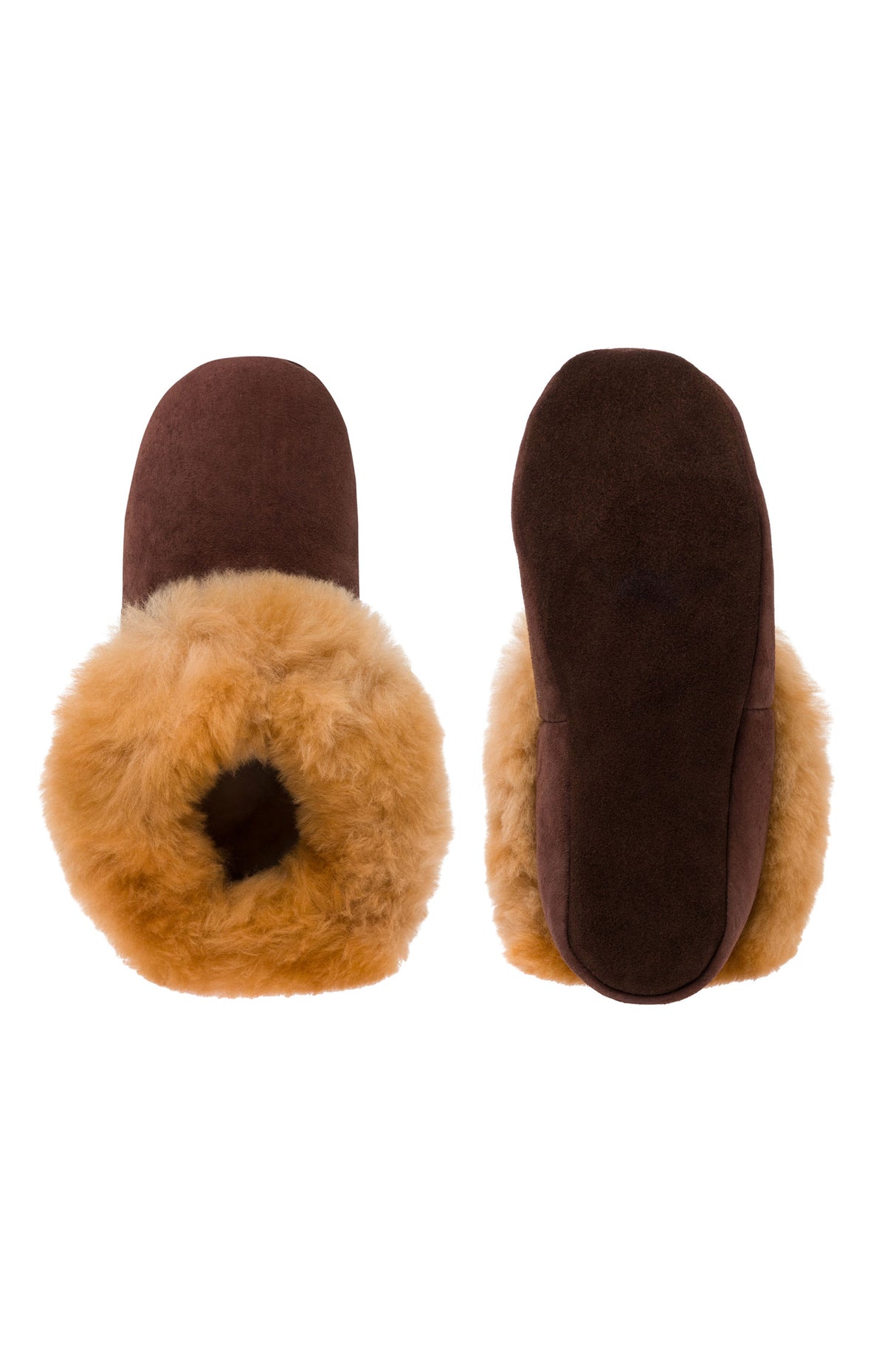 Alpaka Fellpantoffeln aus Schafwolle und Alpakafell von Apu Kuntur