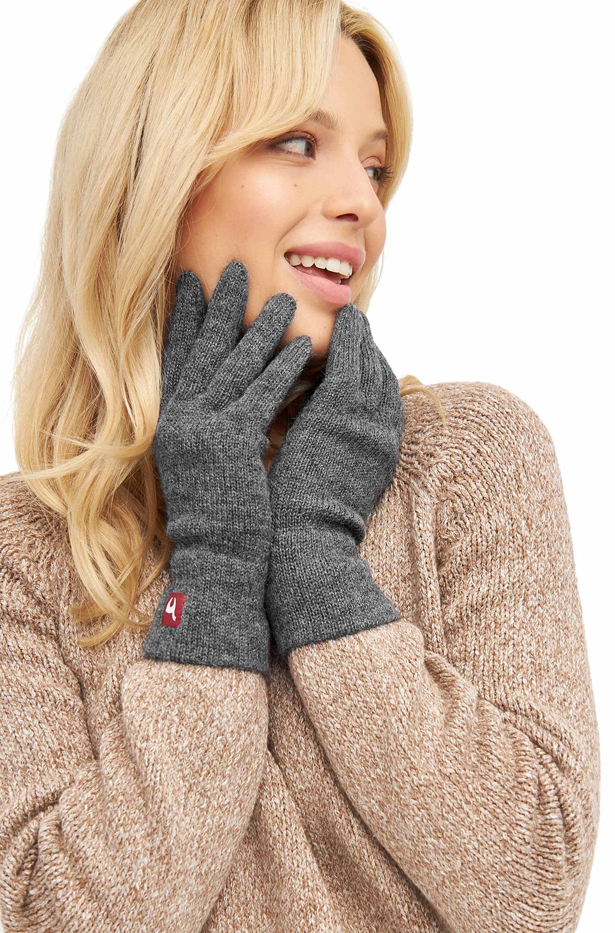 Fingerhandschuhe UNI aus 100% Alpaka von Apu Kuntur