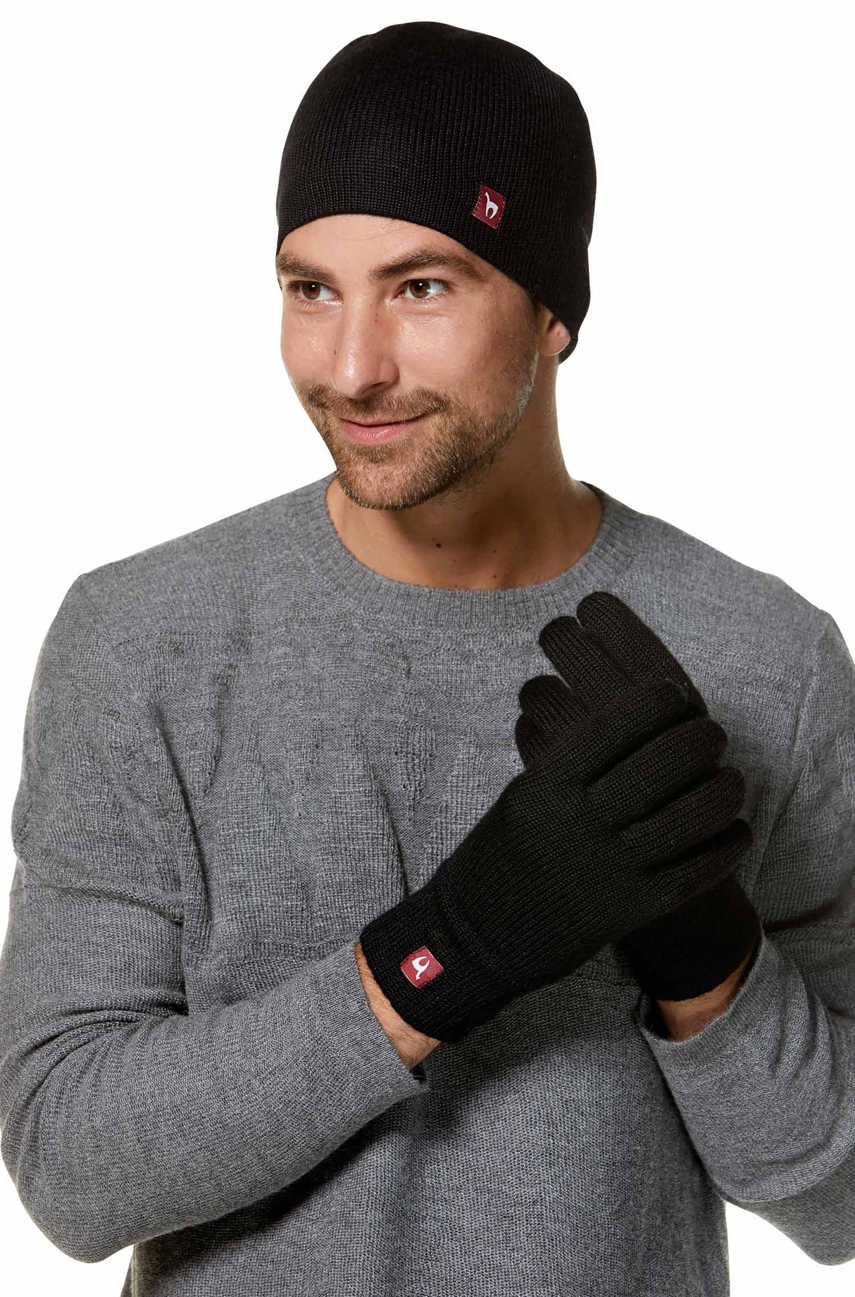 BW Gefütterte Fingerhandschuhe UNI aus 100% Alpaka (Kopie) von Apu Kuntur