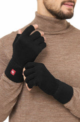 Handschuhe HALBFINGER aus 100% Alpaka von Apu Kuntur