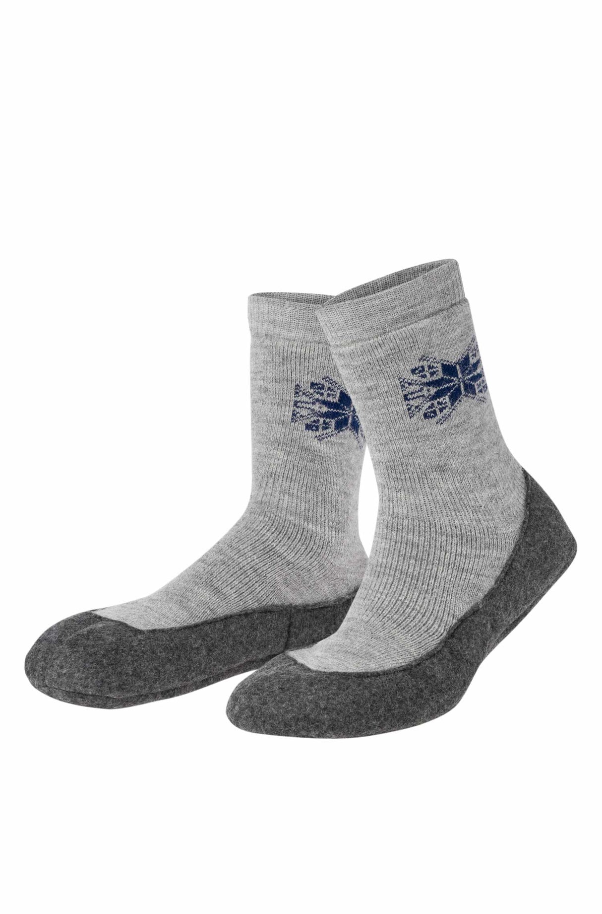 Alpaka HÜTTENSCHUHE DELUXE Hausschuhe von Apu Kuntur