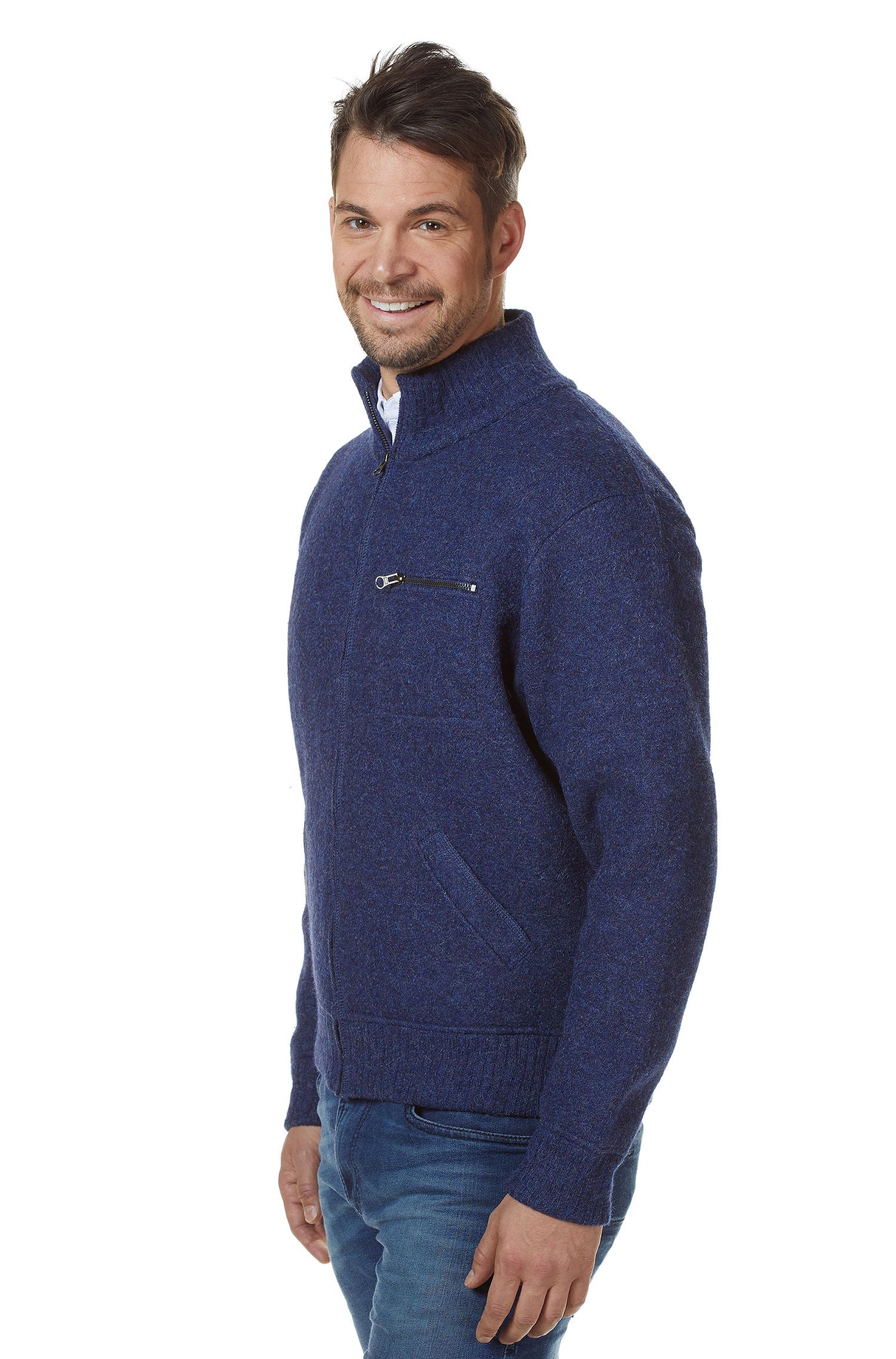 Herren Jacke GEORGE mit 60% Alpaka von Apu Kuntur