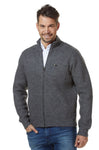 Herren Jacke GEORGE mit 60% Alpaka grau von Apu Kuntur