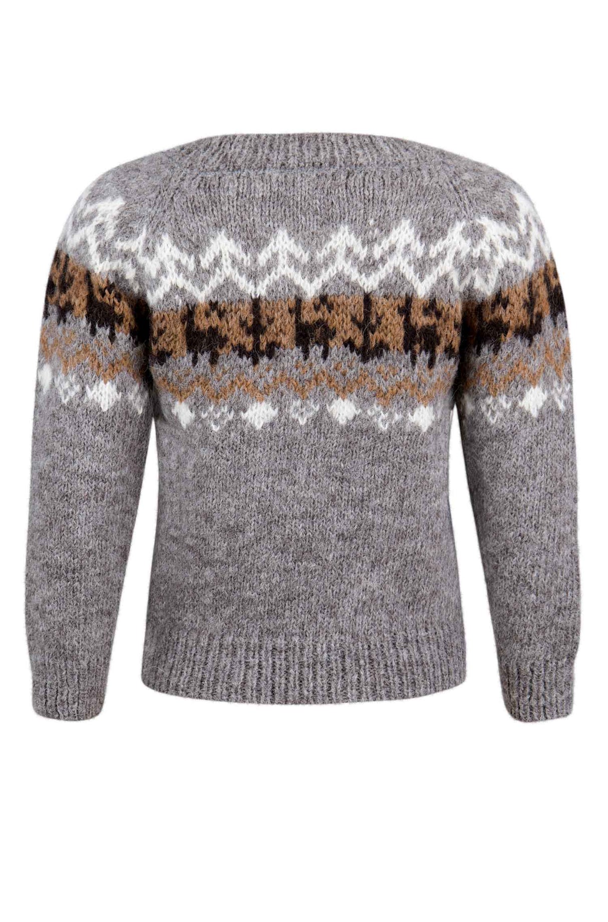 Kinder Pullover NATURA aus 100% ungefärbtem Alpaka von Apu Kuntur