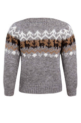 Kinder Pullover NATURA aus 100% ungefärbtem Alpaka von Apu Kuntur