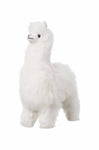KUSCHELIGES FELLTIER (30cm) aus Alpaka Fell weiss 30 cm von Apu Kuntur