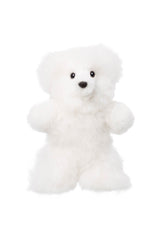 Kuscheltier TEDDY (15cm) aus Alpaka Fell weiss 15 cm von Apu Kuntur