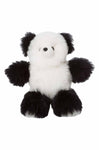 Kuscheltier TEDDY (30cm) aus Alpaka Fell schwarz weiss 30 cm von Apu Kuntur