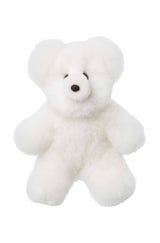 Kuscheltier TEDDY (30cm) aus Alpaka Fell weiss 30 cm von Apu Kuntur