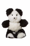 Kuscheltier TEDDY (50cm) aus 100% Alpaka Fell schwarz weiss 50 cm von Apu Kuntur