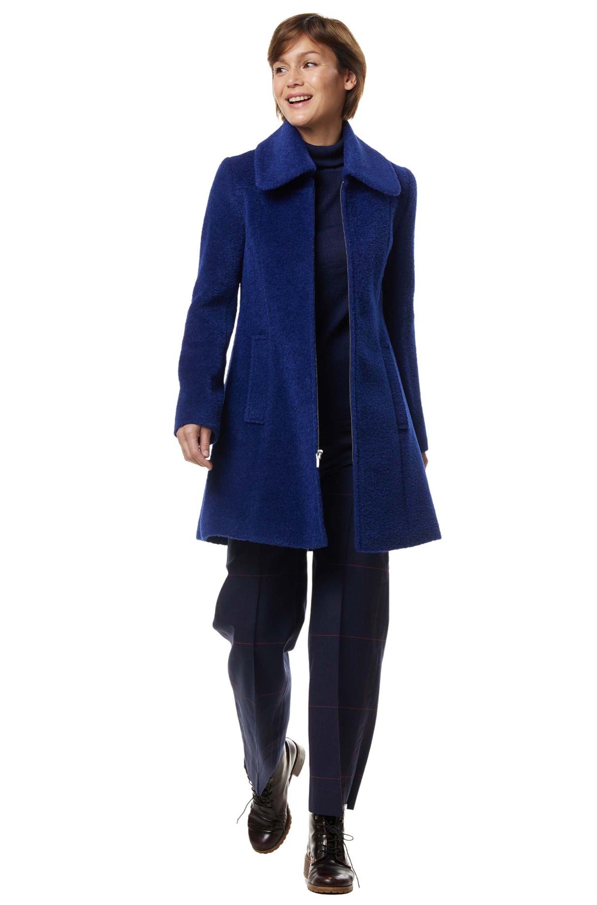 Wintermantel FLURINA mit 40% Alpaka von Apu Kuntur