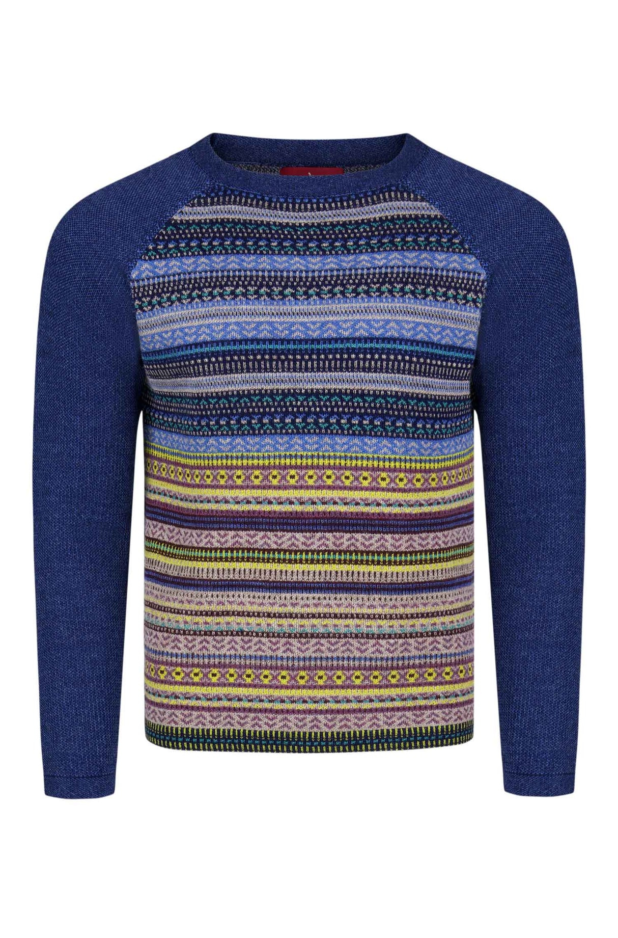 Pullover DARIO aus 100% Alpaka multi von Apu Kuntur