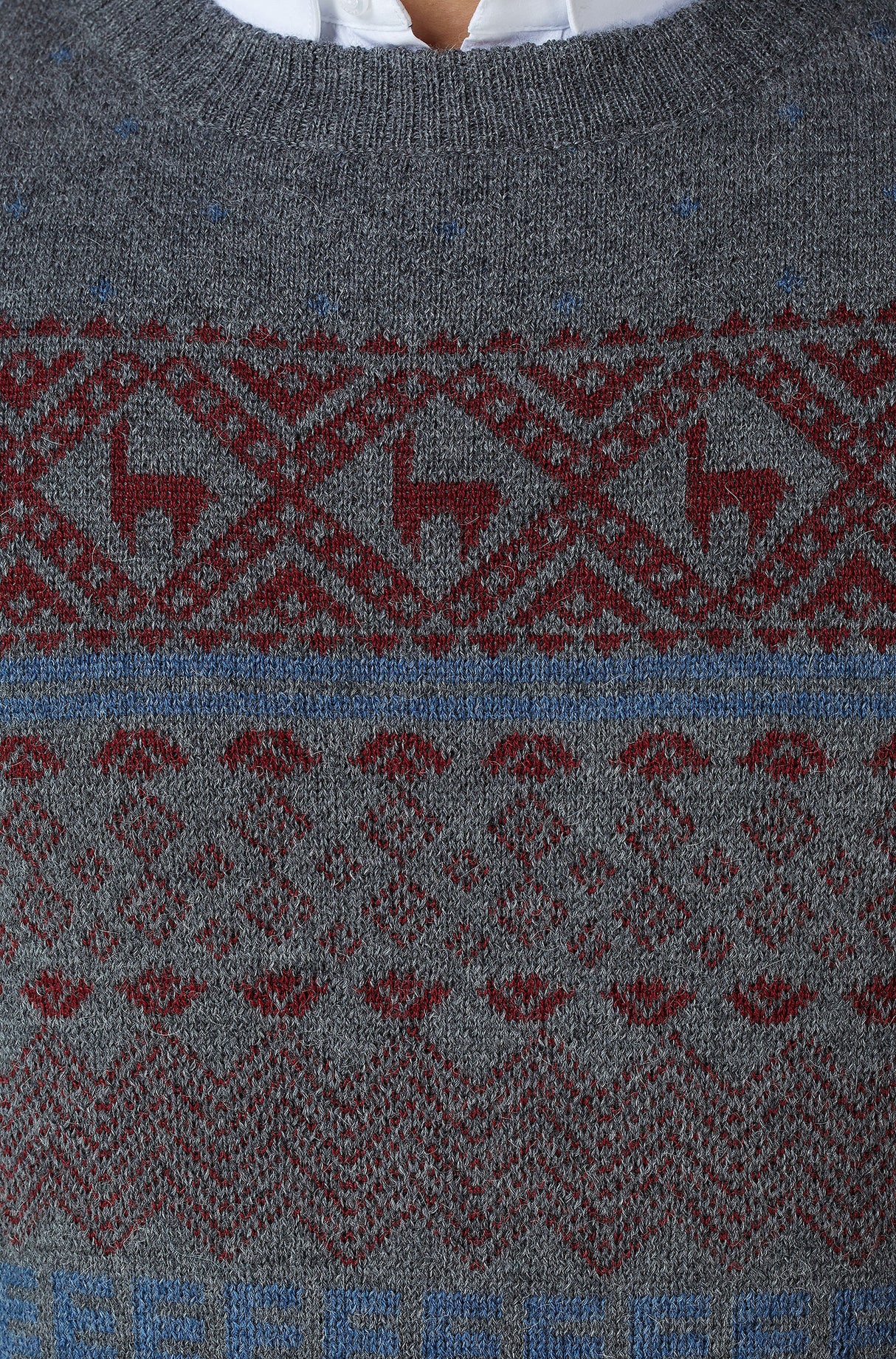 Norweger Pullover NEVADA aus 100% Alpaka von Apu Kuntur