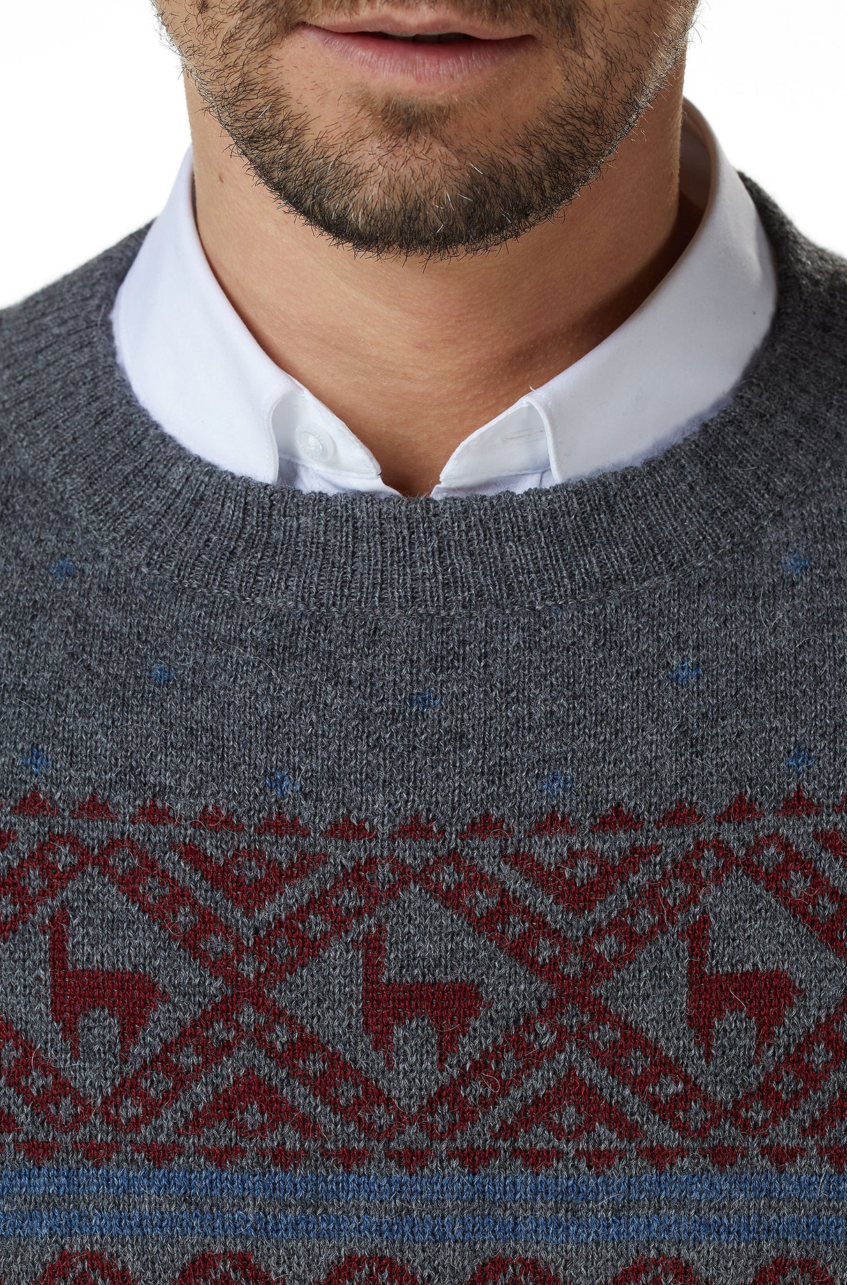 Norweger Pullover NEVADA aus 100% Alpaka von Apu Kuntur