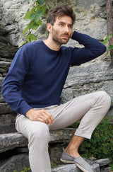 Pullover PABLO 90% Bio Baumwolle und 10% Alpaka von Apu Kuntur