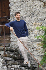 Pullover PABLO 90% Bio Baumwolle und 10% Alpaka von Apu Kuntur