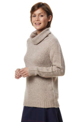 Rollkragen Pullover ASA aus 70% Alpaka und 23% Merino von Apu Kuntur