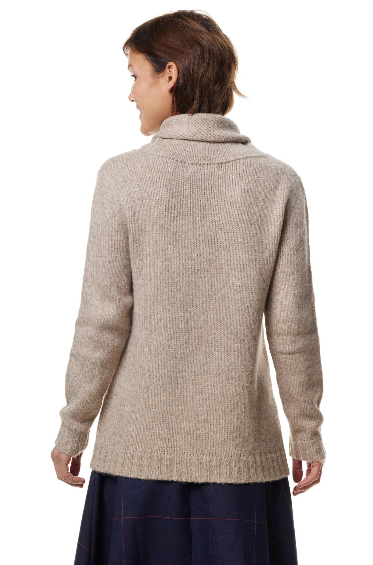 Rollkragen Pullover ASA aus 70% Alpaka und 23% Merino von Apu Kuntur