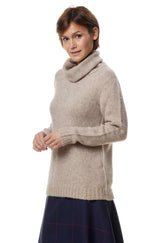 Rollkragen Pullover ASA aus 70% Alpaka und 23% Merino von Apu Kuntur