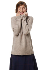 Rollkragen Pullover ASA aus 70% Alpaka und 23% Merino von Apu Kuntur
