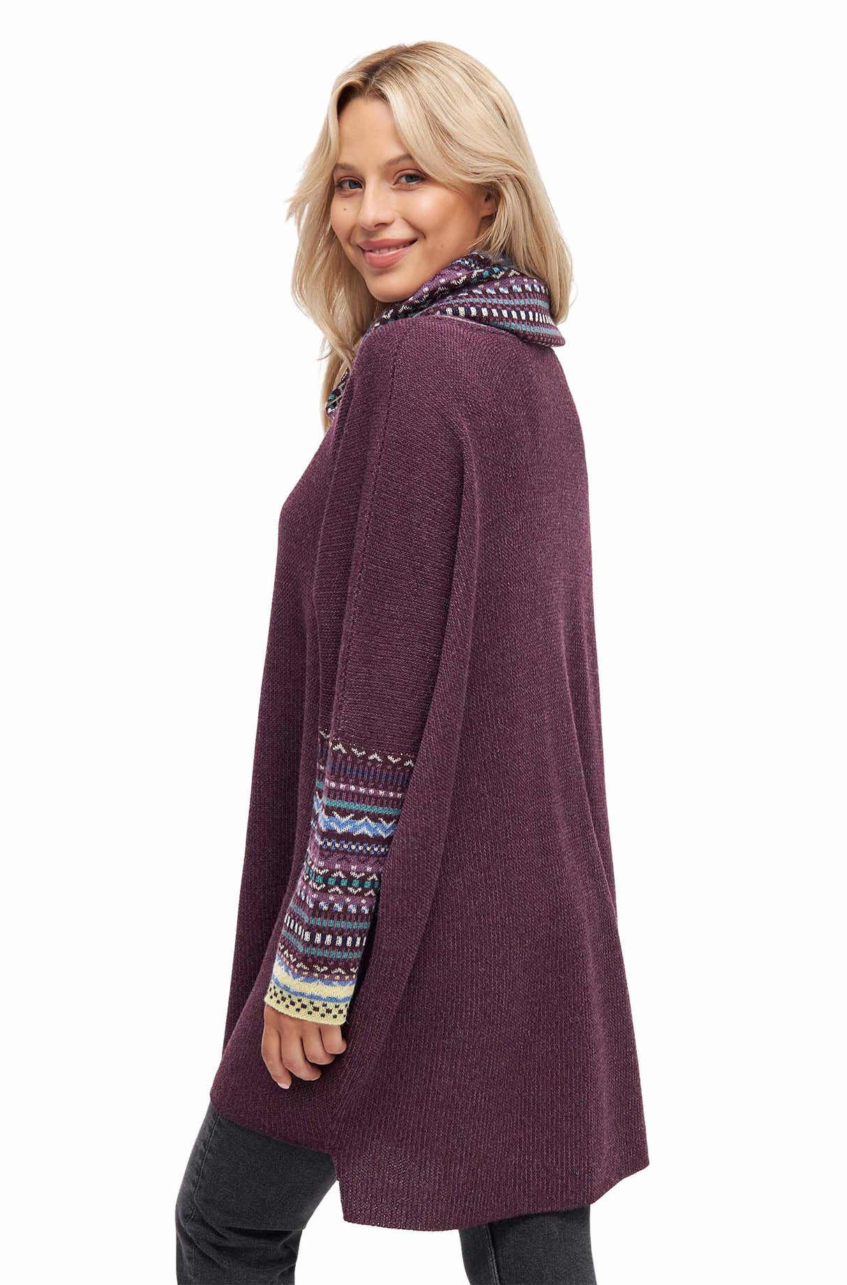 Rollkragen Pullover DILAYA aus 100% Alpaka von Apu Kuntur