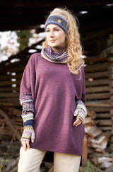 Rollkragen Pullover DILAYA aus 100% Alpaka von Apu Kuntur