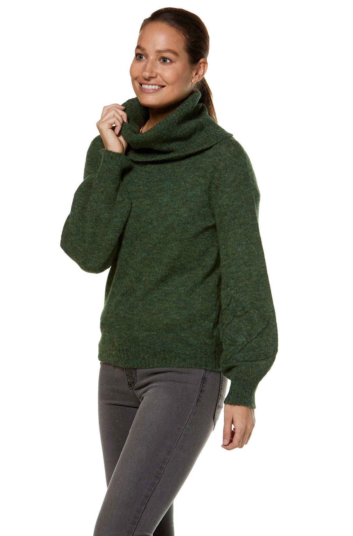Rollkragen Pullover SALOMON aus 55% Alpaka & 26% Merino von Apu Kuntur