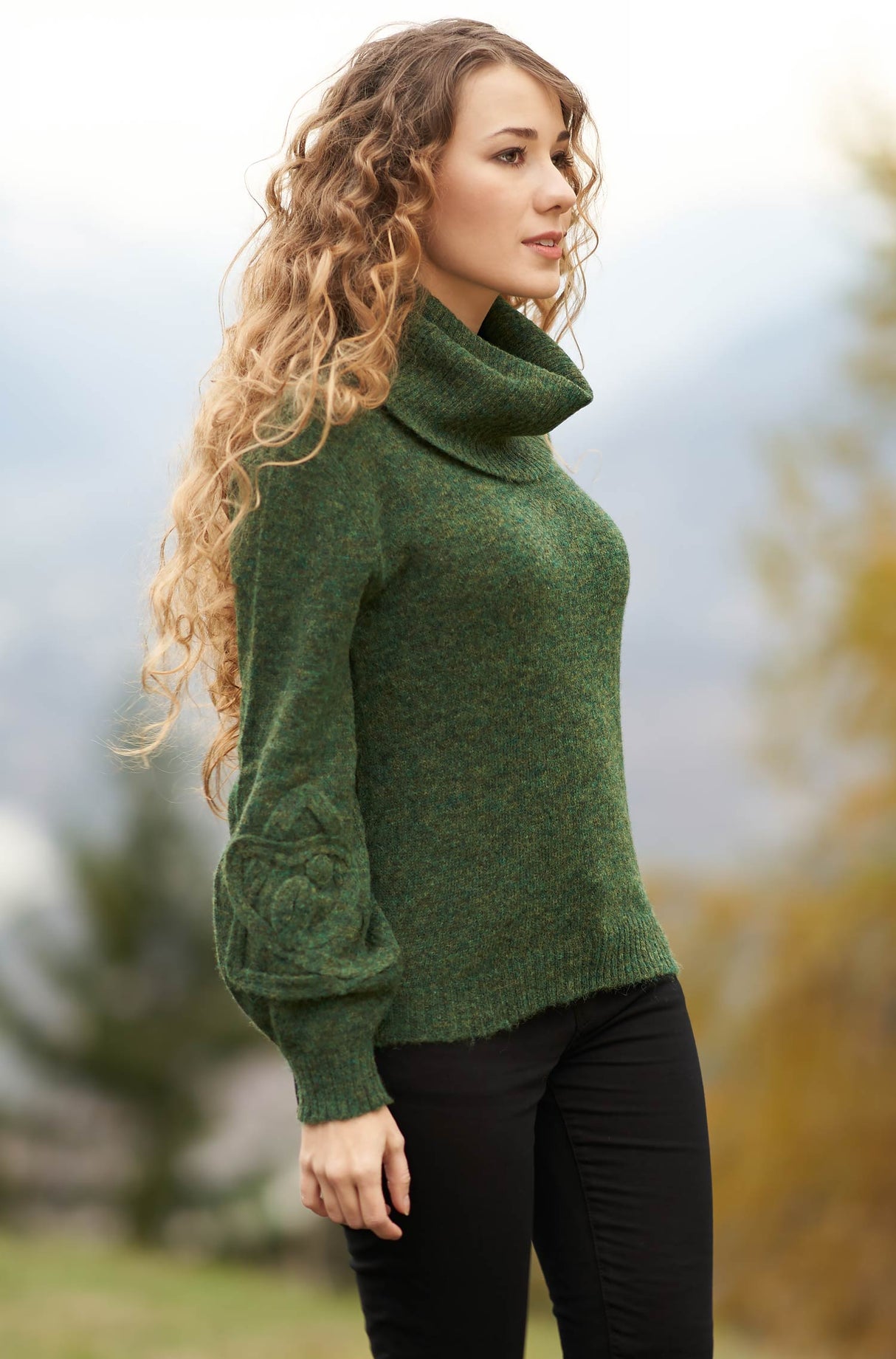 Rollkragen Pullover SALOMON aus 55% Alpaka & 26% Merino von Apu Kuntur