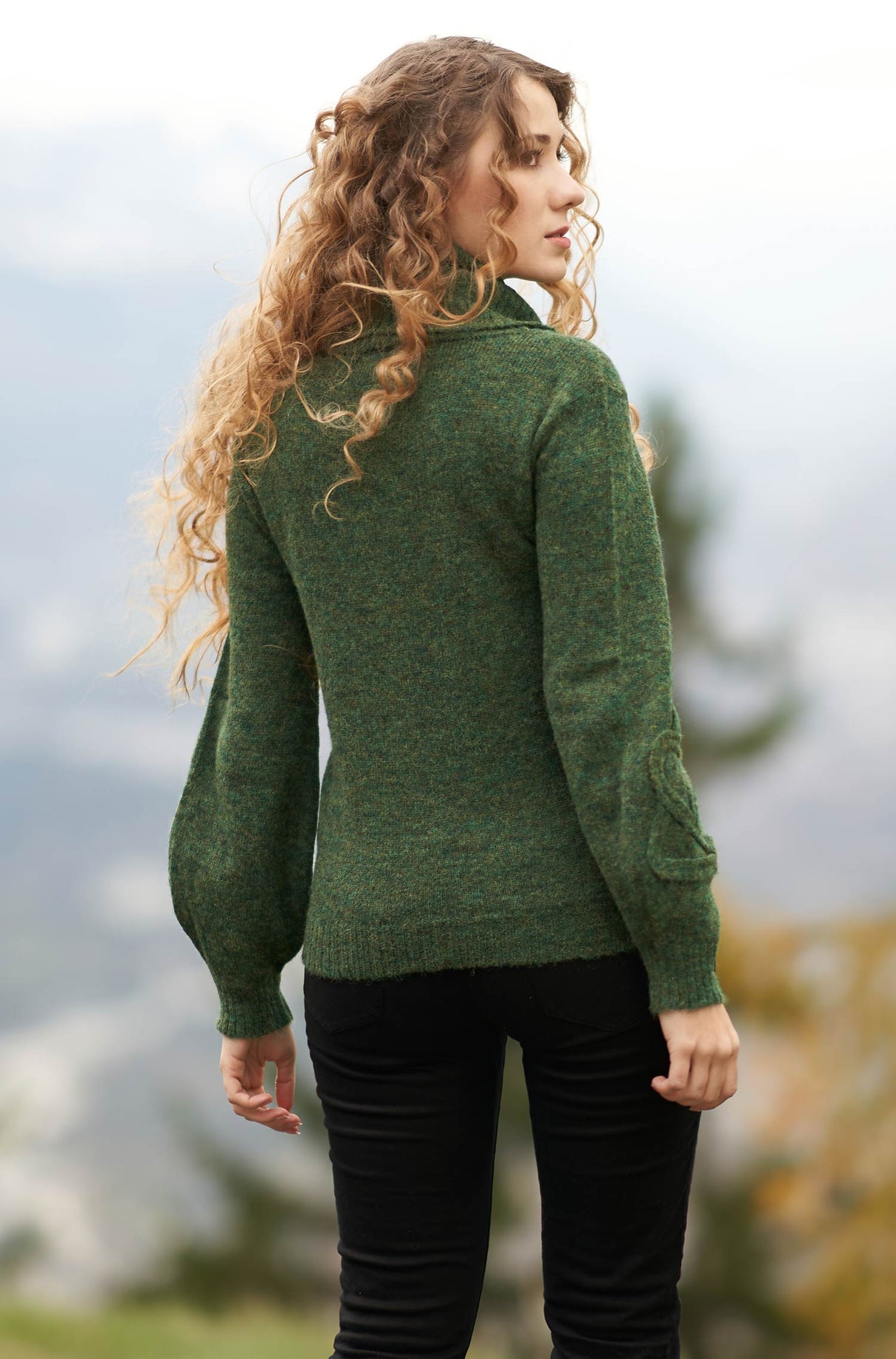 Rollkragen Pullover SALOMON aus 55% Alpaka & 26% Merino von Apu Kuntur