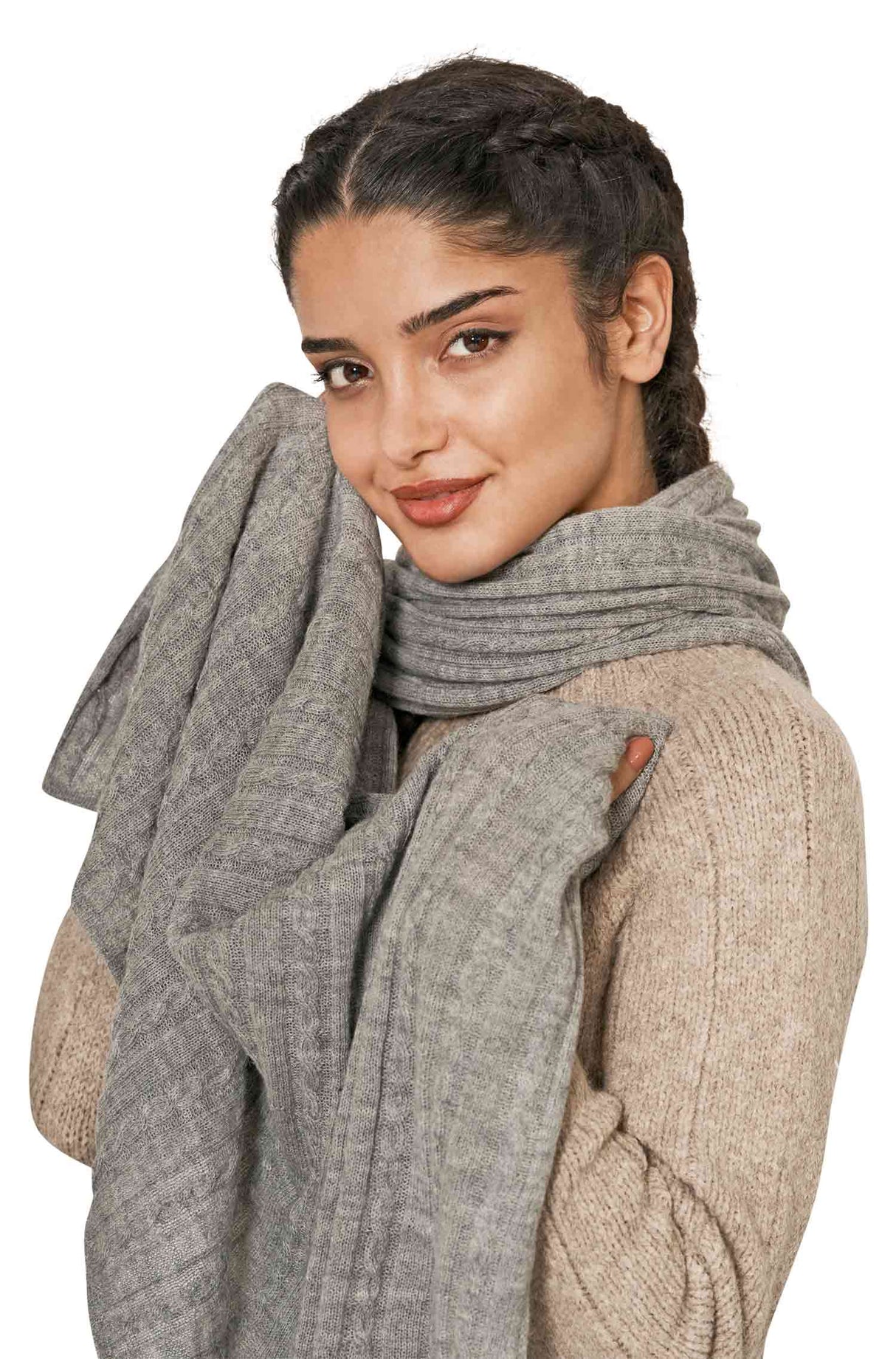 Schal/Reisedecke SUAVE aus 100% Alpaka von Apu Kuntur