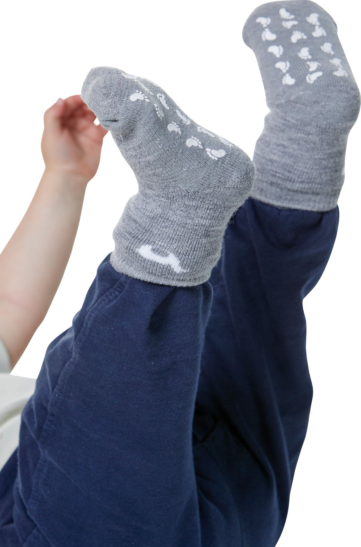 Alpaka Socken Kinder ABS (Gr. 15-35) rutschfest - 50% Alpaka von Apu Kuntur