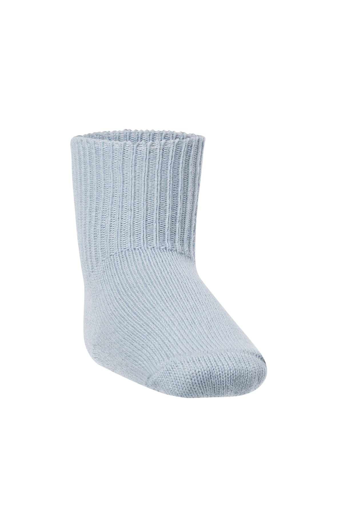 Socken Kinder (Gr. 15-29) - 60% Alpaka babyblau von Apu Kuntur