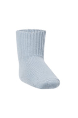 Socken Kinder (Gr. 15-29) - 60% Alpaka babyblau von Apu Kuntur