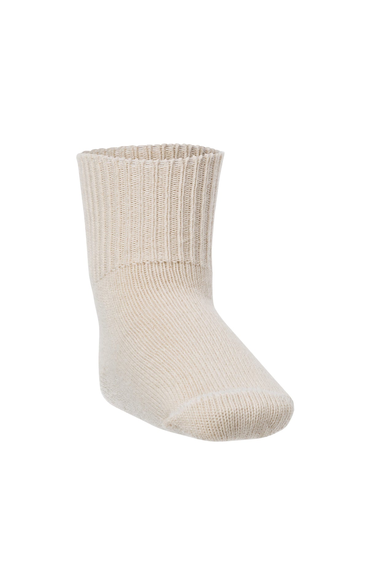 Socken Kinder (Gr. 15-29) - 60% Alpaka wollweiss von Apu Kuntur
