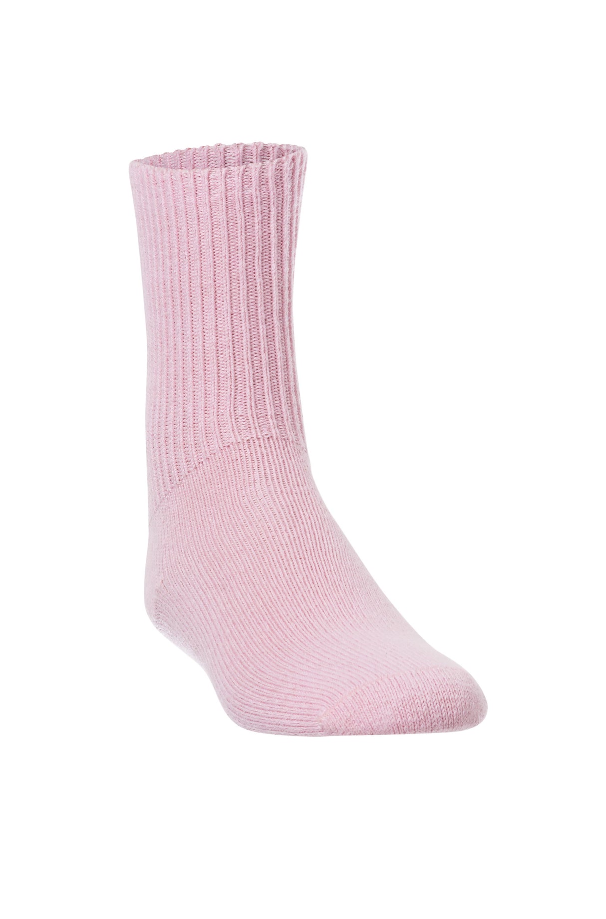 Socken Kinder (Gr. 30-35) - 60% Alpaka babyrosa von Apu Kuntur