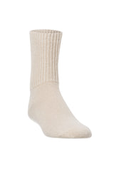 Socken Kinder (Gr. 30-35) - 60% Alpaka wollweiss von Apu Kuntur