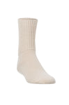 Socken Kinder (Gr. 30-35) - 60% Alpaka wollweiss von Apu Kuntur