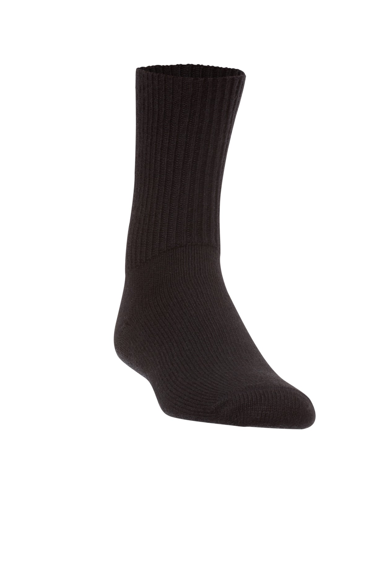 Socken Kinder (Gr. 30-35) - 60% Alpaka schwarz von Apu Kuntur
