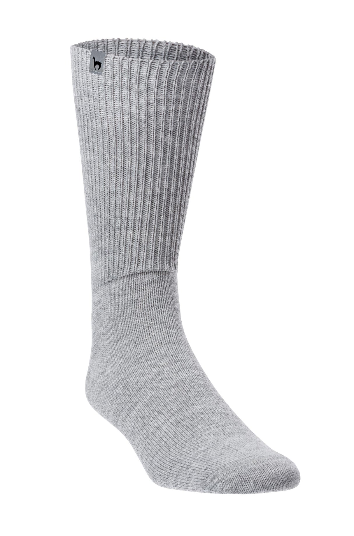 Alpaka Socken SOFT - 52% Alpaka silbergrau von Apu Kuntur