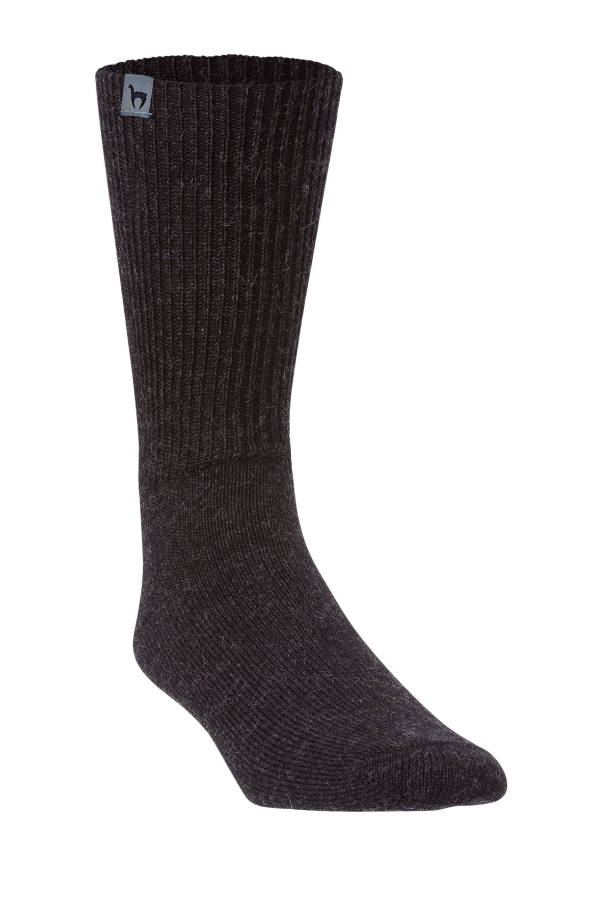 Alpaka Socken SOFT - 52% Alpaka dunkelgrau von Apu Kuntur