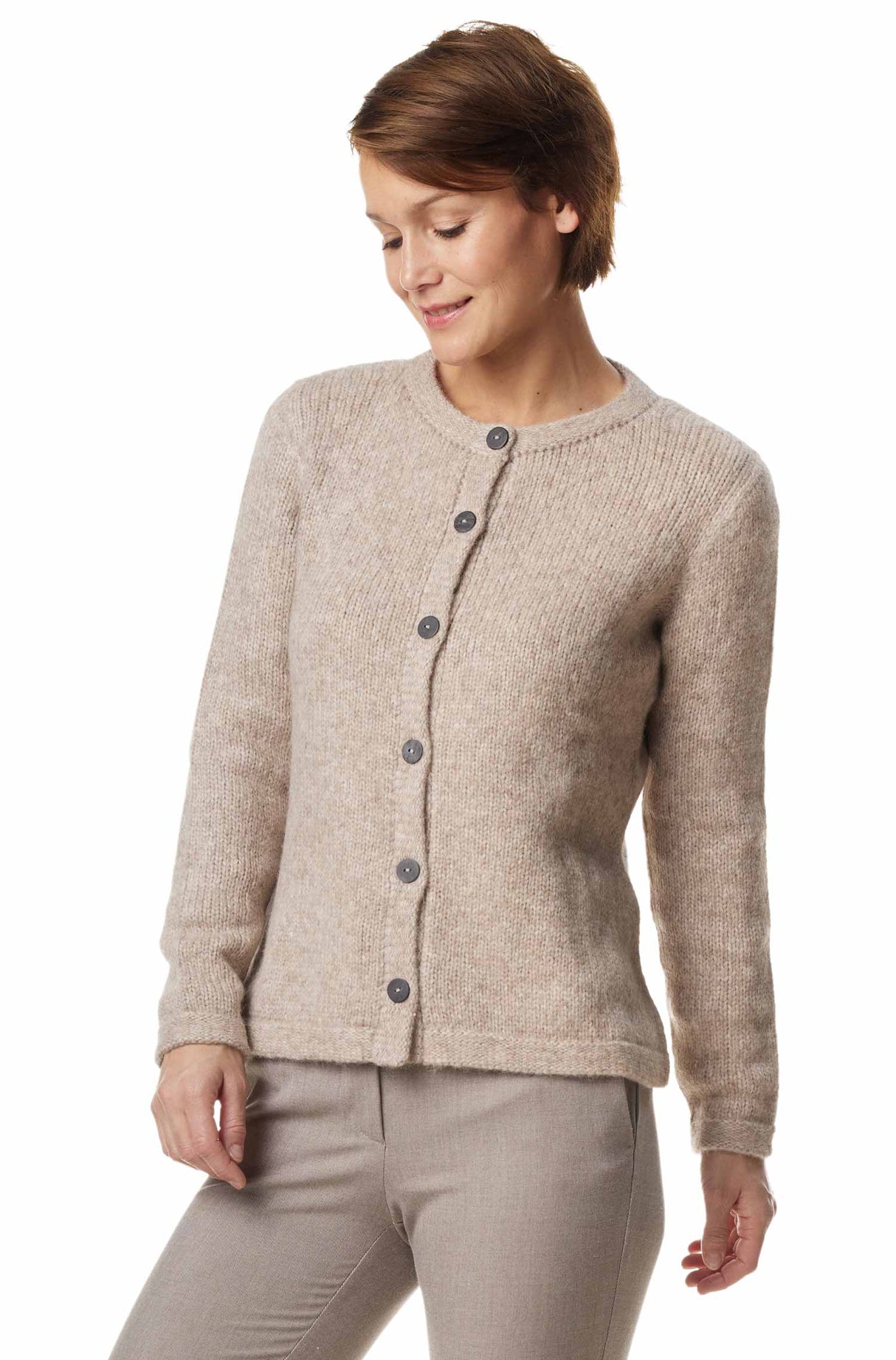 Strickjacke ASA - 70% Alpaka und 23% Merino von Apu Kuntur