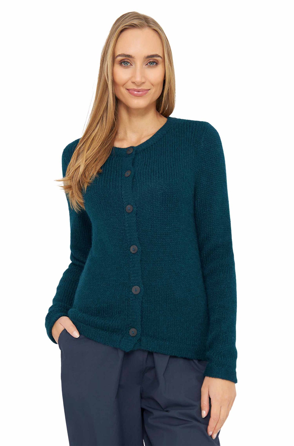 Strickjacke ASA - 70% Alpaka und 23% Merino von Apu Kuntur