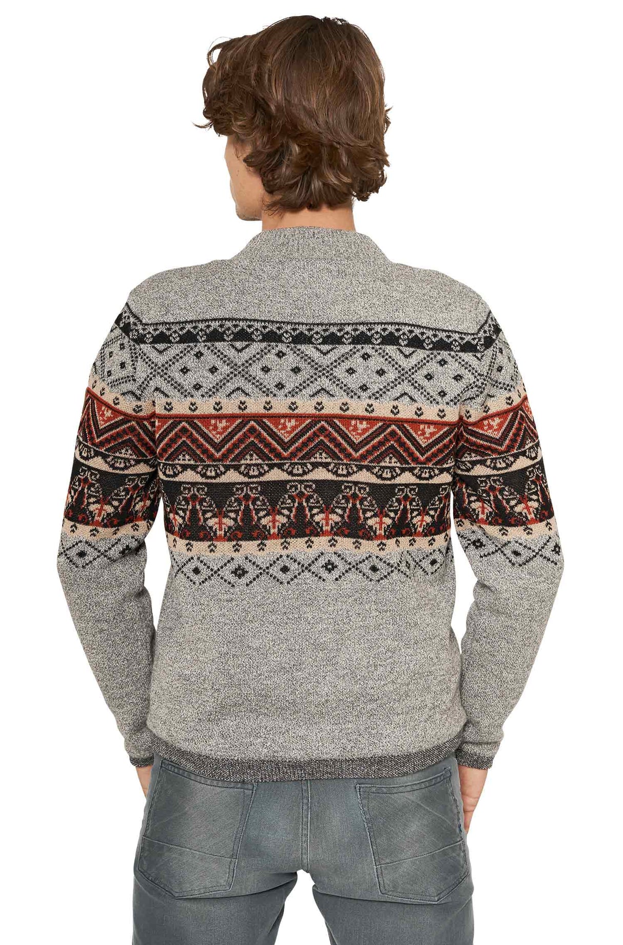 Strickjacke Herren FIESTA aus 100% Alpaka von Apu Kuntur