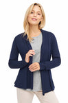 Strickjacke PENELOPE aus 100% Alpaka dark navy von Apu Kuntur