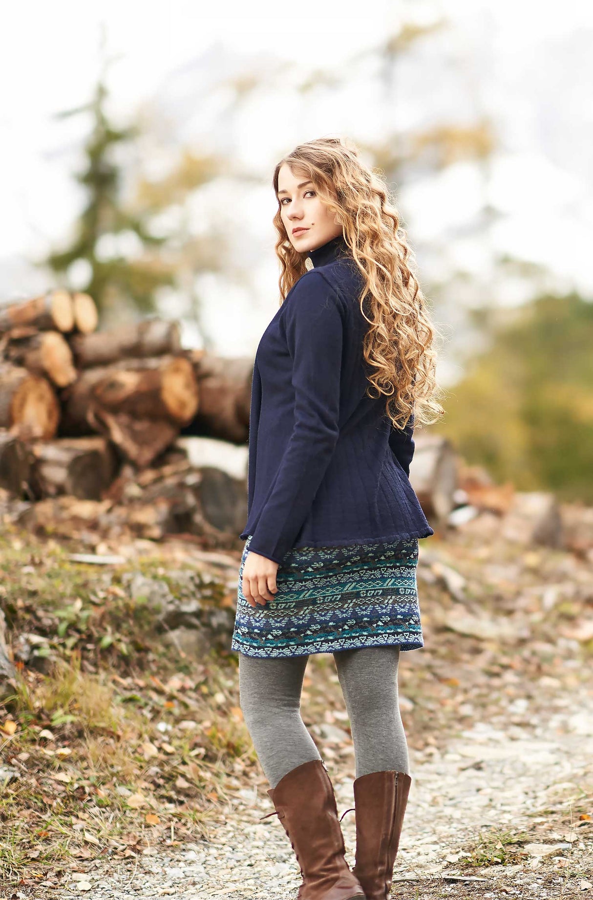 Strickjacke PENELOPE aus 100% Alpaka von Apu Kuntur