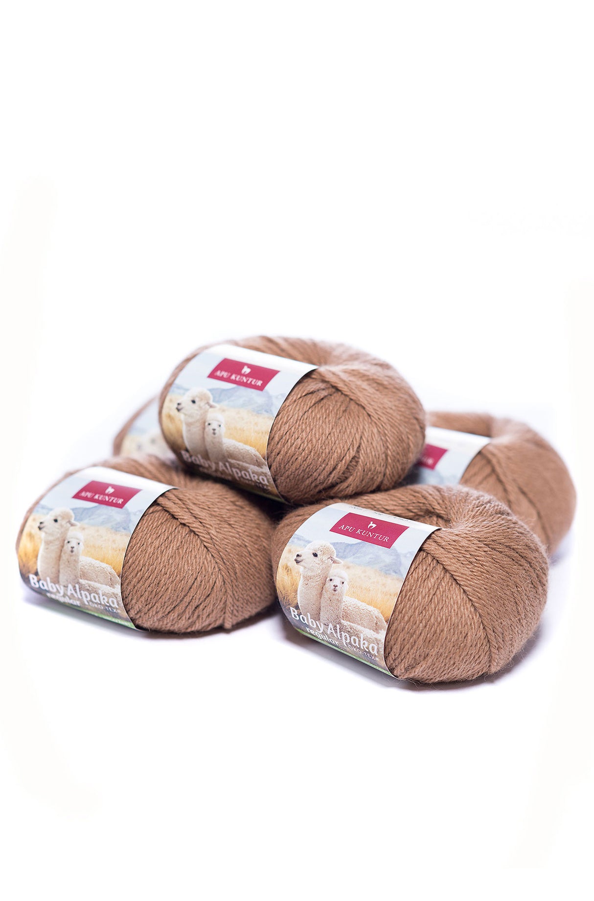 Alpaka Wolle REGULAR | 5x50g | 100% Alpaka | 36 Farben von Apu Kuntur